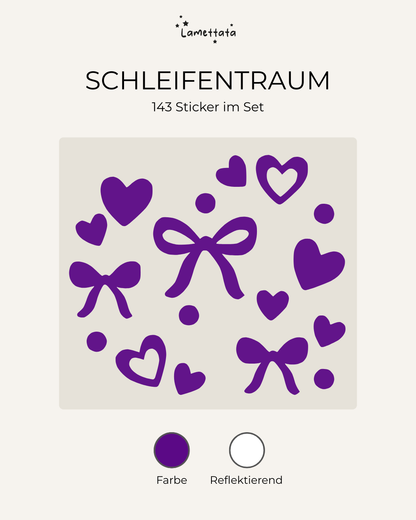 FAHRRAD-STICKER: SCHLEIFENTRAUM