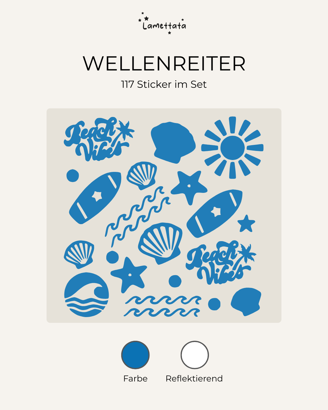 FAHRRAD-STICKER: WELLENREITER