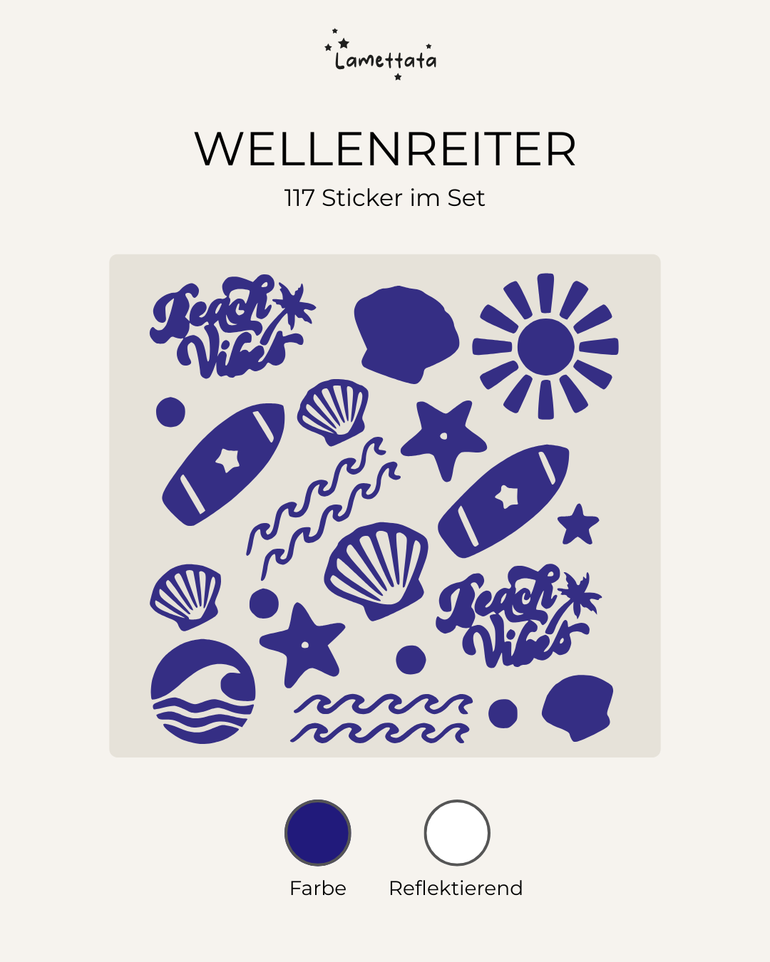 FAHRRAD-STICKER: WELLENREITER