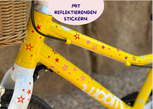 FAHRRAD-STICKER: FUNKELZAUBER