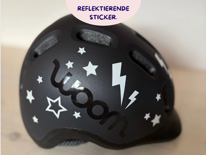 HELM-STICKER: WILDE FAHRT