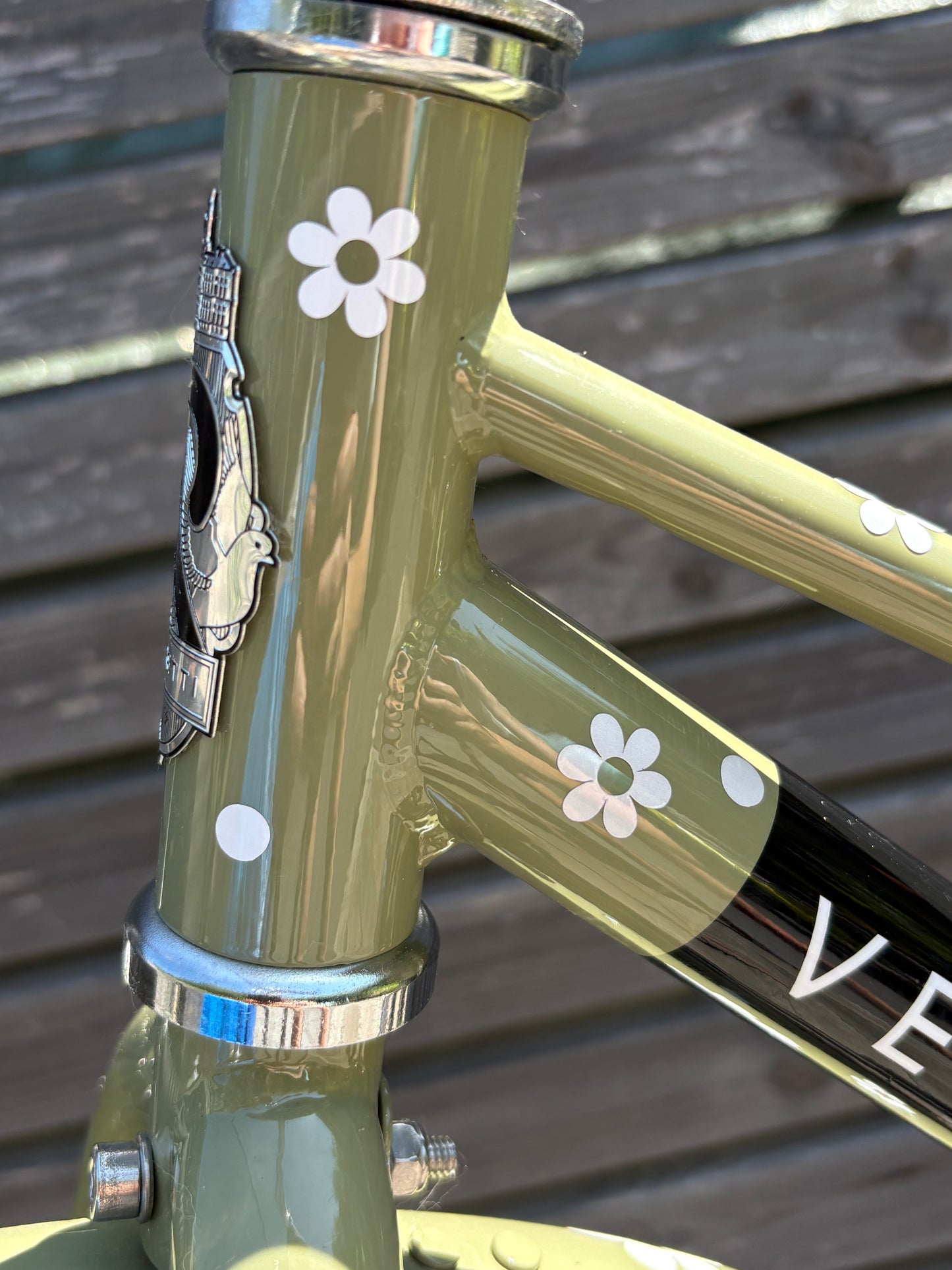 FAHRRAD-STICKER: BLUMENKIND