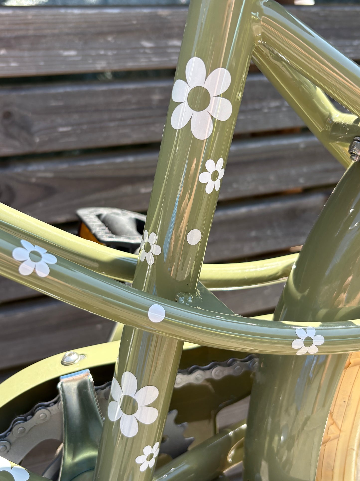 FAHRRAD-STICKER: BLUMENKIND