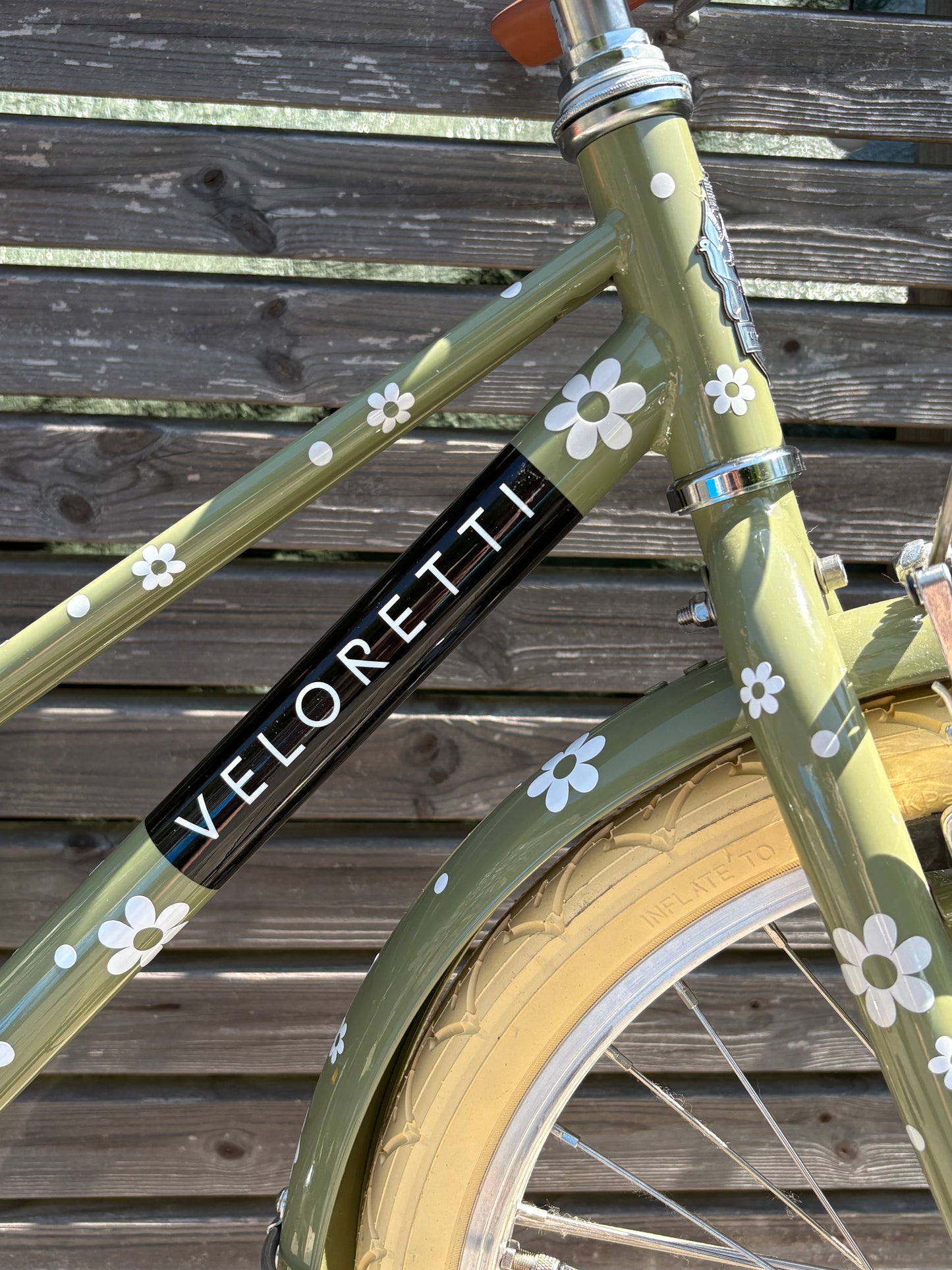 FAHRRAD-STICKER: BLUMENKIND