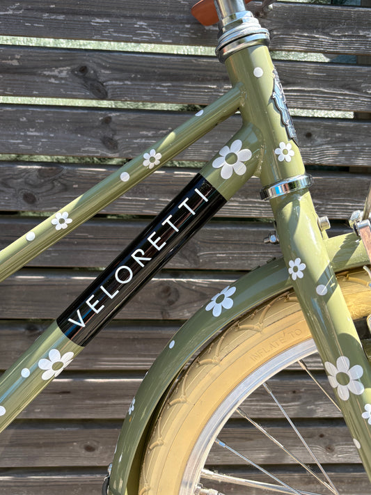 FAHRRAD-STICKER: BLUMENKIND