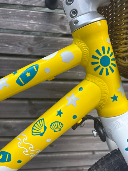 FAHRRAD-STICKER: WELLENREITER