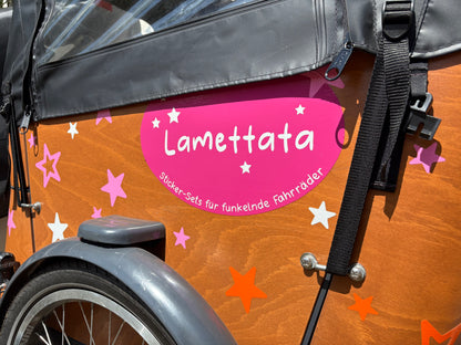 LASTENRAD-STICKER: FUNKELZAUBER