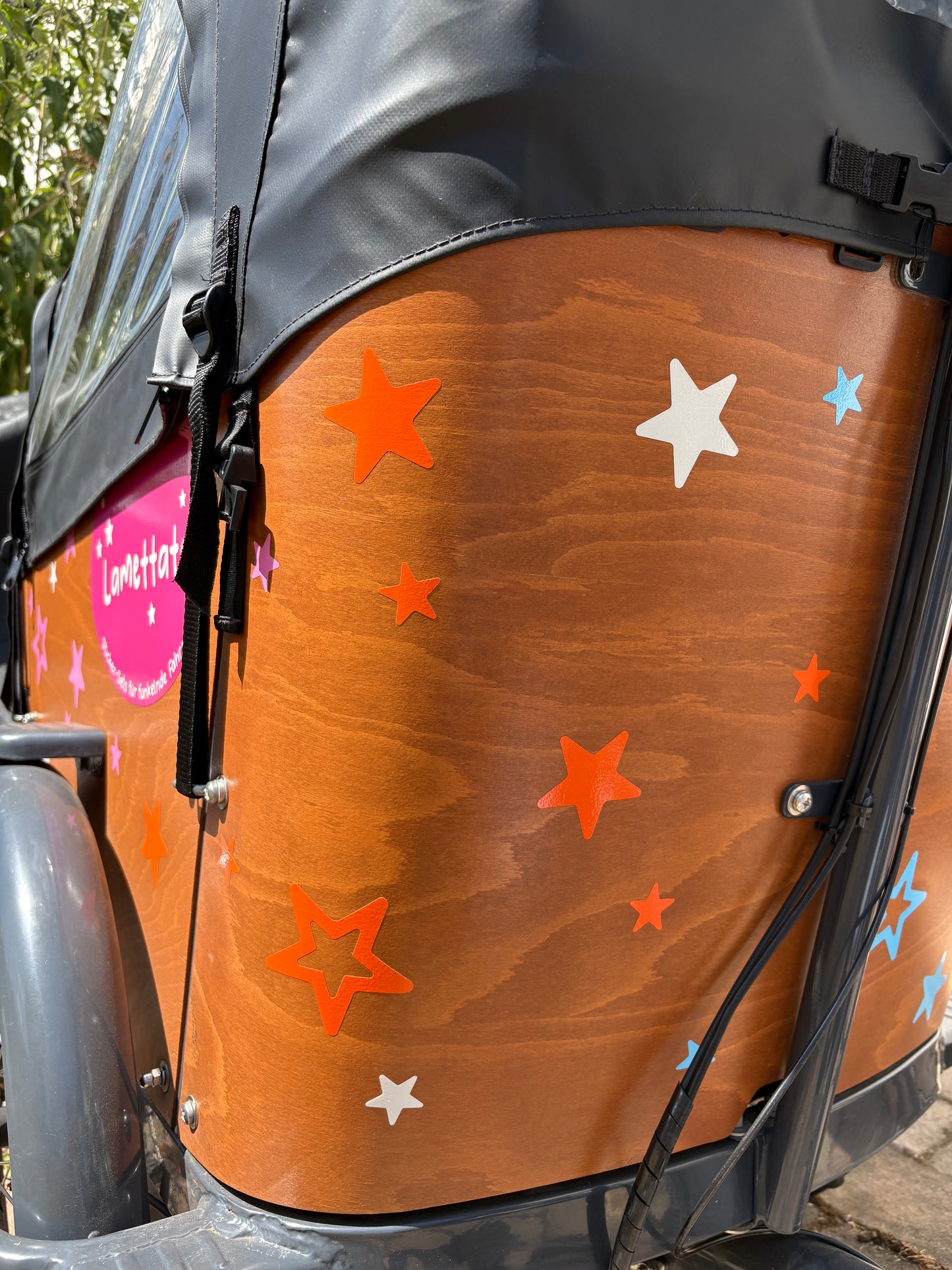 LASTENRAD-STICKER: FUNKELZAUBER