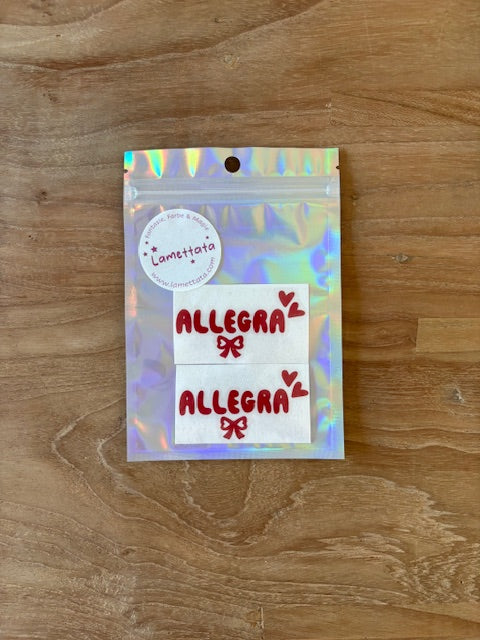 NAMENSZAUBER: MIT MOTIVEN